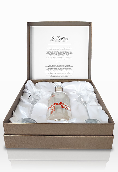 Darčekový kartón Exclusive 1x500ml